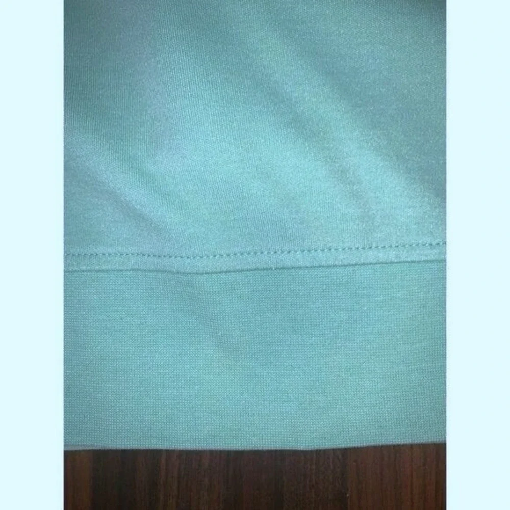 IZOD Saltwater Relaxed Classics Pullover Shirt Top - Mint Green‎ - Picture 3 of 3